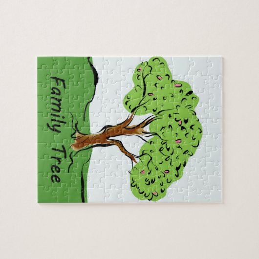 Stammbaum Puzzle (Horizontal)