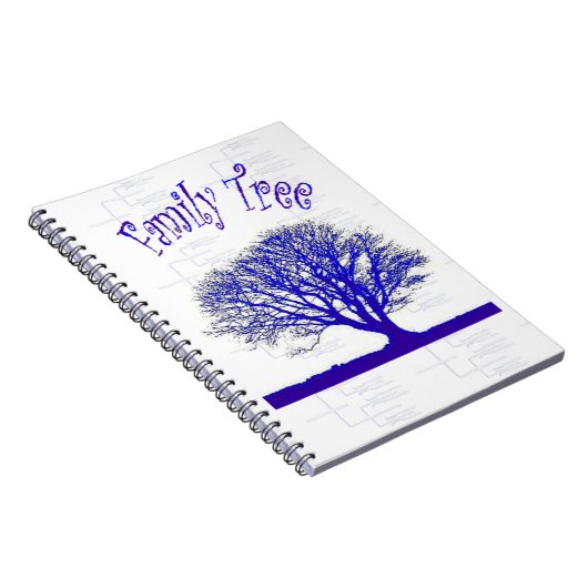 Stammbaum-Sammlung Notizblock (Rechte Seite)