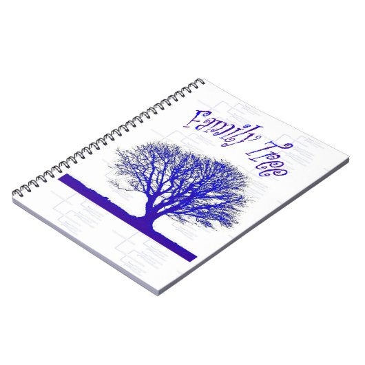 Stammbaum-Sammlung Notizblock (Linke Seite)