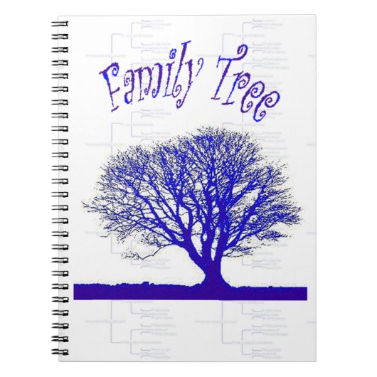 Stammbaum-Sammlung Notizblock (Vorderseite)