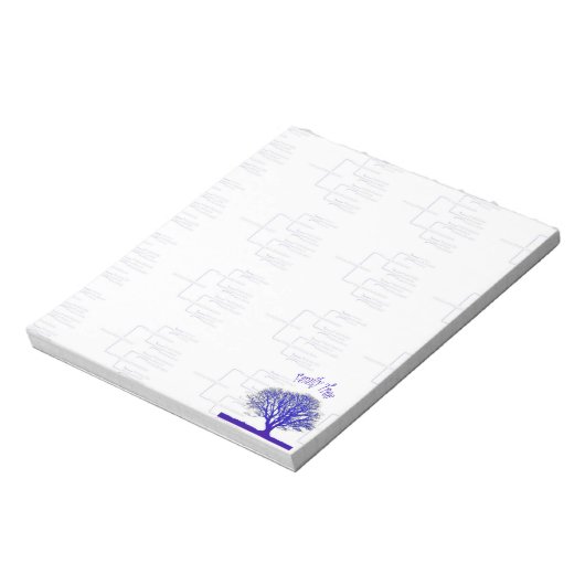 Stammbaum-Sammlung Notizblock (Rotiert)