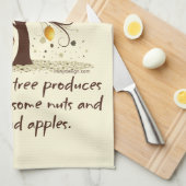 Stammbaum-Spaß Küchentuch (Viertel Falte)