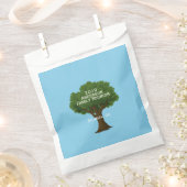 Stammbaum und Name | Family Wiedersehen Geschenktütchen (Ausgeschnitten)