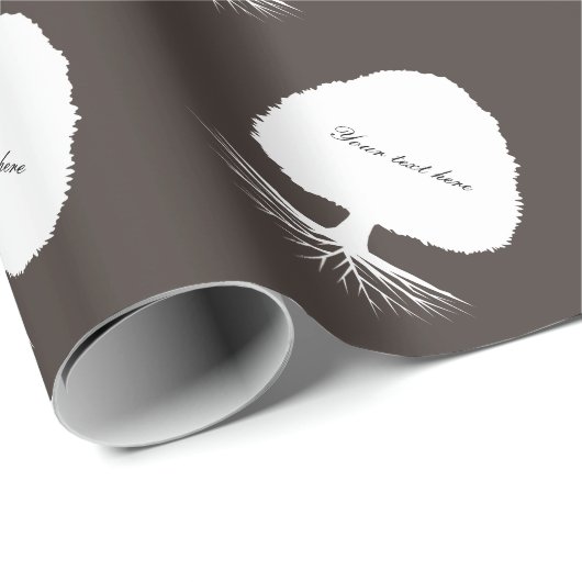 Stammbaum-Verpackungspapier für Geschenkpapier (Rolleneckpunkt)