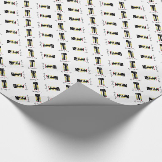 Stammbaum - Widerstand-Laufen Geschenkpapier (Ecke)