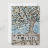 Stammbaum-Wiedersehen-Einladung Einladung (Vorderseite)