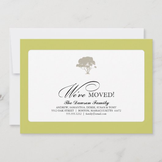 Stammbaum {Wir haben uns bewegt} Ankündigung (Vorderseite)