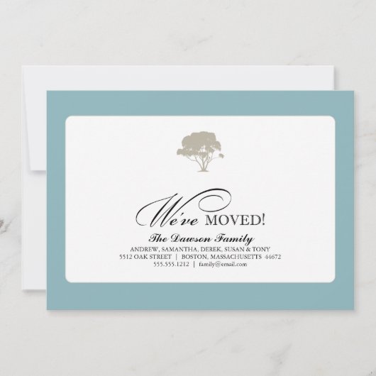 Stammbaum {Wir haben uns bewegt} Ankündigung (Vorderseite)