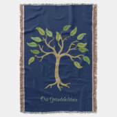 Stammbaum-Wurfs-Decke des Großvaters Decke (Vorderseite Vertikal)