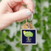 Stammbäume haben starke schlüsselanhänger (Hand)