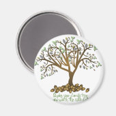 Stammbaumnuts Magnet (Vorderseite/Rückseite)