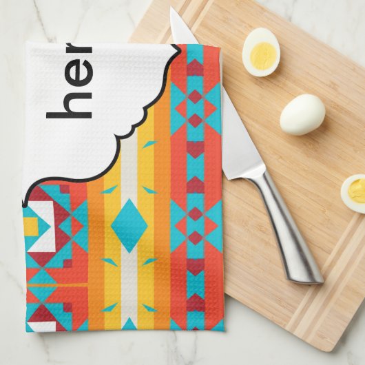 Stammbaureihen Geschirrtuch (Viertel Falte)