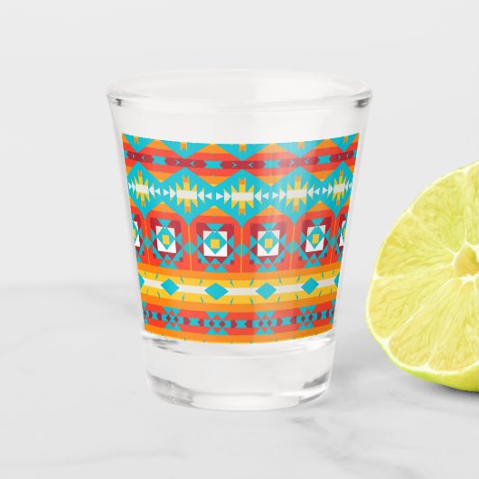 Stammbaureihen Schnapsglas (Vorderseite)