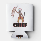 Stammbauweise für Native Amerikanische Ureinwohner Dosenkühler (Rückseite)