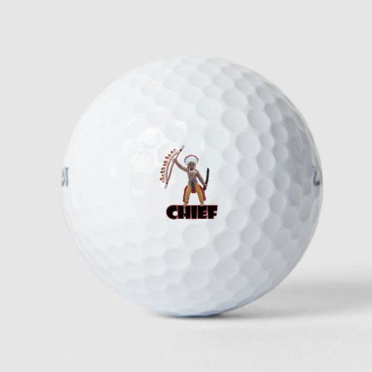 Stammbauweise für Native Amerikanische Ureinwohner Golfball (Vorderseite)