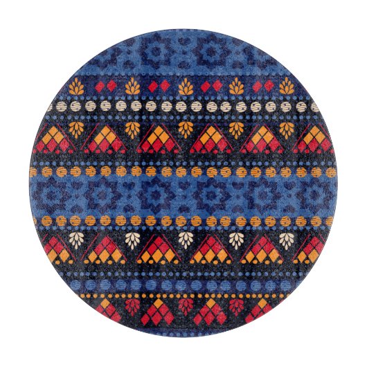 Stammbauweise: Multifunktionales nahtloses Muster. Schneidebrett (Vorderseite)