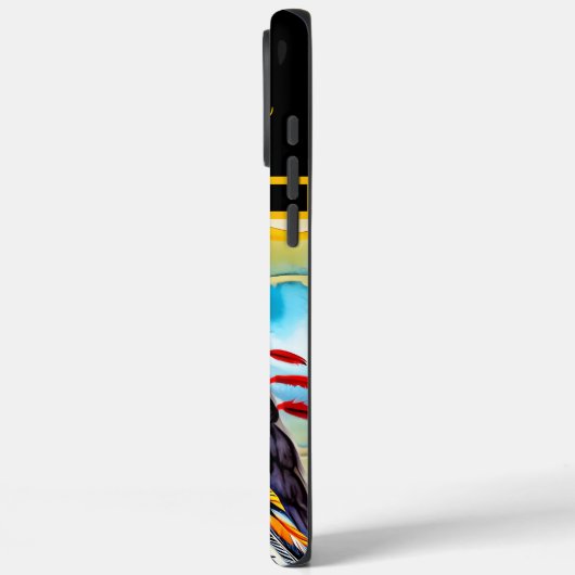 Stammbuch: Künstlerische Touch Case-Mate iPhone Hülle (Rückseite / Links)