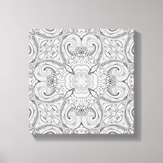 Stammdoodle 11 leinwanddruck (Vorderseite)