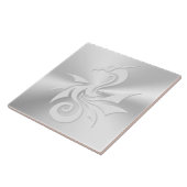 Stammdrache mit Embossed-Effekt Fliese (Seite)