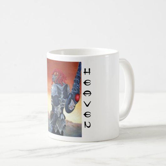 Stämme der Himmels-Tasse Kaffeetasse (VorderseiteRechts)