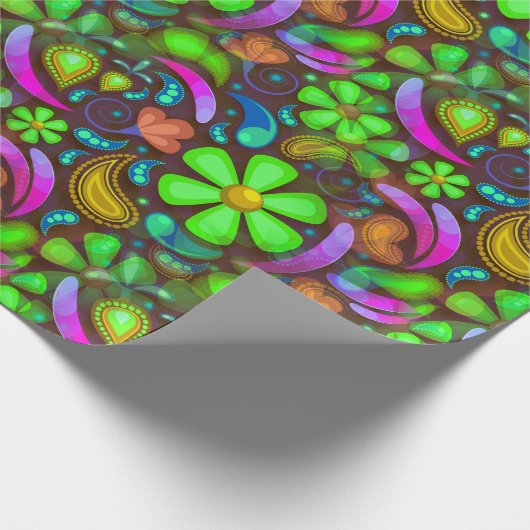 Stämme Geschenkpapier (Ecke)