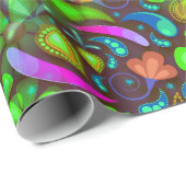 Stämme Geschenkpapier (Rolleneckpunkt)