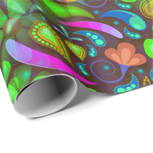 Stämme Geschenkpapier (Rolleneckpunkt)