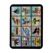 Stämme Israels Magnet (Vertikal)