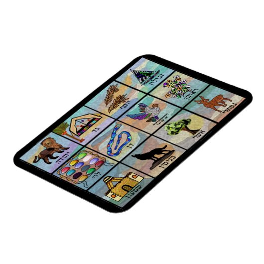 Stämme Israels Magnet (Linke Seite)