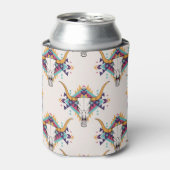 Stammebulle Schädel: Boho Nahtlos Dosenkühler (Kanne Vorderseite)