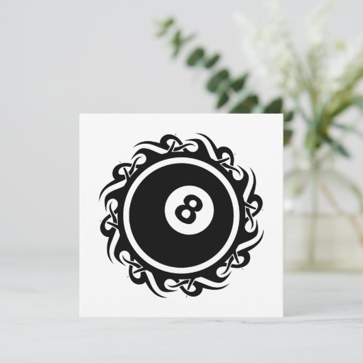 Stammechtball Einladung (Stehend Vorderseite)