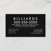 Stammechtball Visitenkarte (Rückseite)