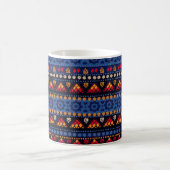 Stammenahtloses Muster. Kaffeetasse (Mittel)