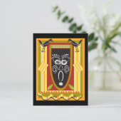 Stammes2 Postkarte (Stehend Vorderseite)