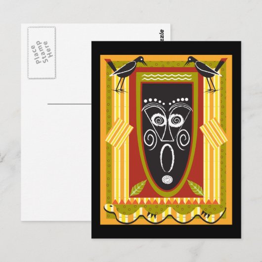 Stammes2 Postkarte (Vorne/Hinten)