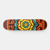 Stammes Abstrakt Skateboard (Horizontal)