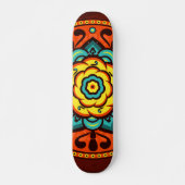 Stammes Abstrakt Skateboard (Vorne)
