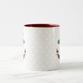 Stammes- Anker Zweifarbige Tasse (Mittel)