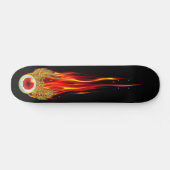 Stammes- Auge Skateboard (Horizontal)