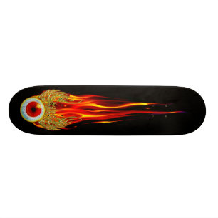 Stammes- Auge Skateboard