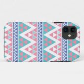 Stammes- Aztec-Farbmuster Case-Mate iPhone Hülle (Rückseite (Horizontal))