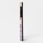Stammes- Aztec-Ombre-Muster Case-Mate iPhone Hülle (Hinten/Links)