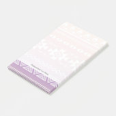 Stammes- Aztec-Ombre-Muster Post-it Klebezettel (angewinkelt)