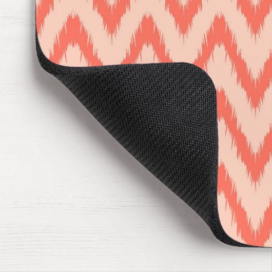 Stammes- aztekischer Zickzack Zickzack stripes Mousepad (Ecke)