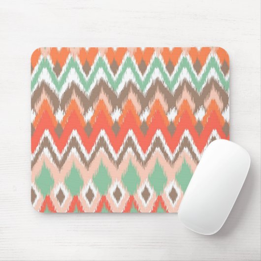 Stammes- aztekischer Zickzack Zickzack stripes Mousepad (Mit Mouse)