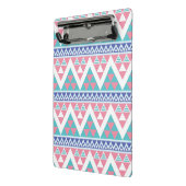 Stammes- aztekisches buntes Muster Mini Klemmbrett (Gewinkelt2)