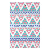 Stammes- aztekisches buntes Muster Mini Klemmbrett (Rückseite)