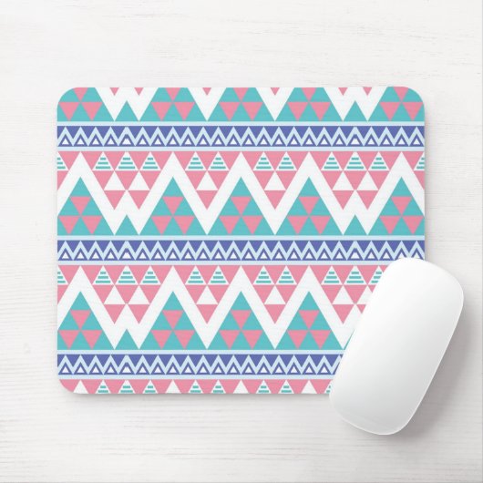 Stammes- aztekisches buntes Muster Mousepad (Mit Mouse)