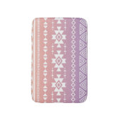 Stammes- aztekisches ombre Muster Badematte (Vorderseite Vertikal)