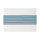 Stammes- aztekisches Ombre Muster Einladungsbanderole (Rückseitenbeispiel)